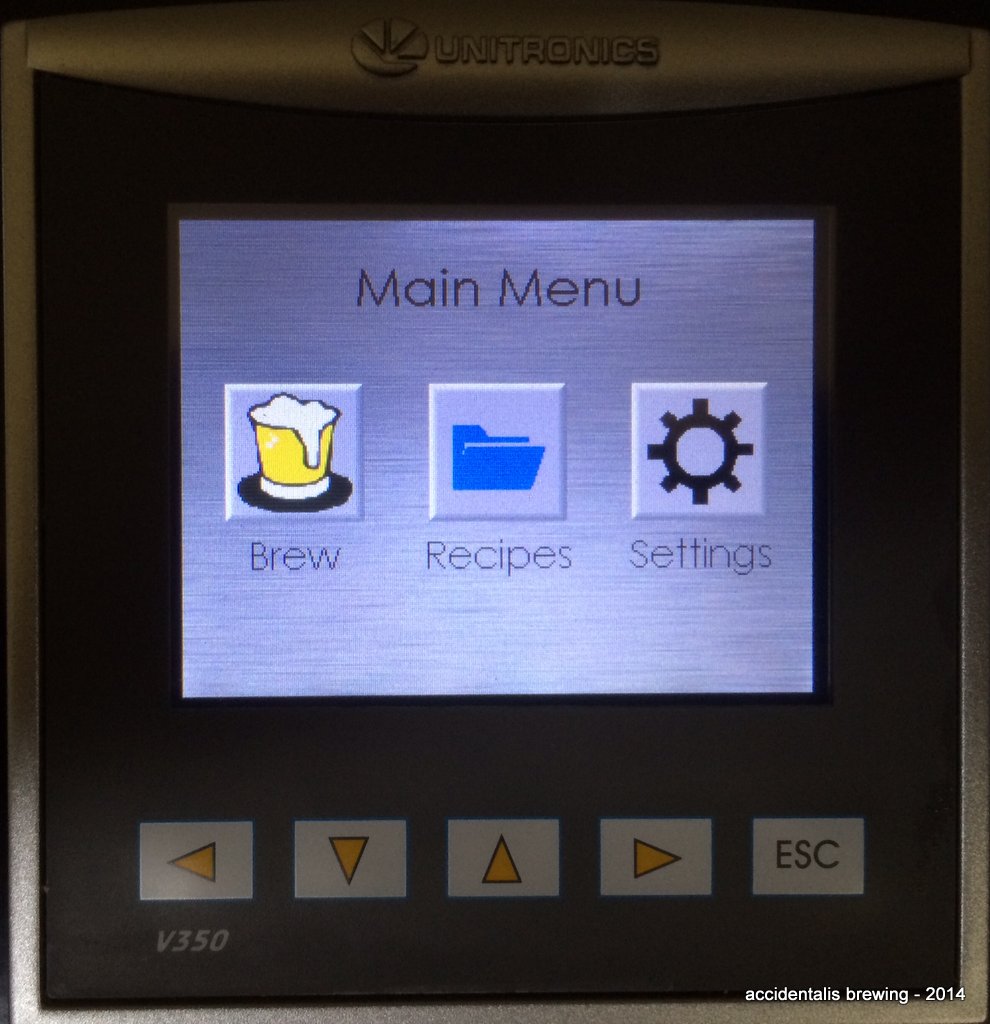 Access Recipes from this Screen